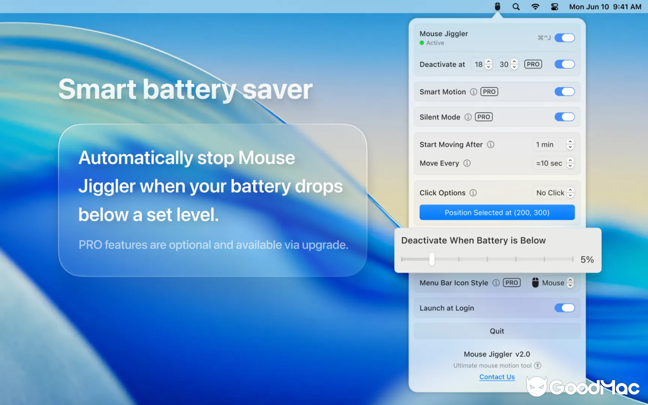 Mouse Jiggler – Mouse Mover v2.7 截图