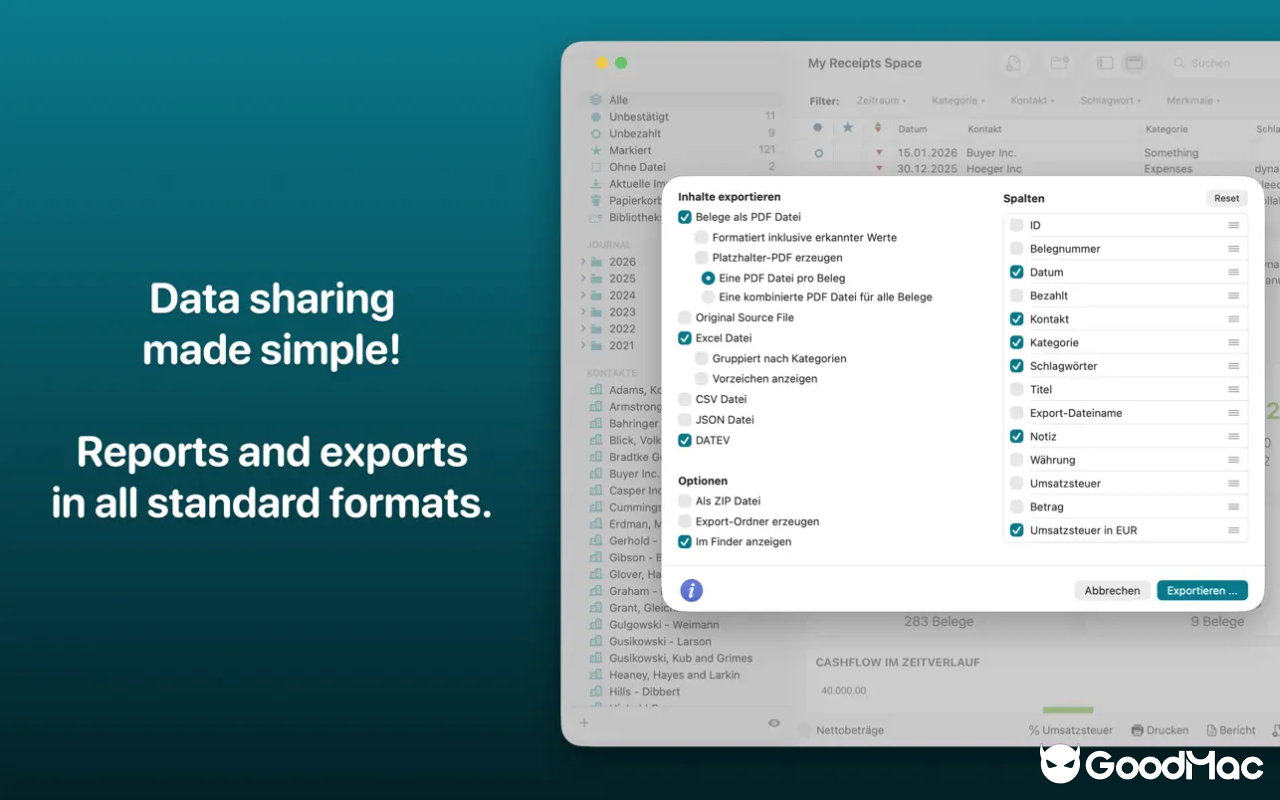 Receipts Space v3.6 截图