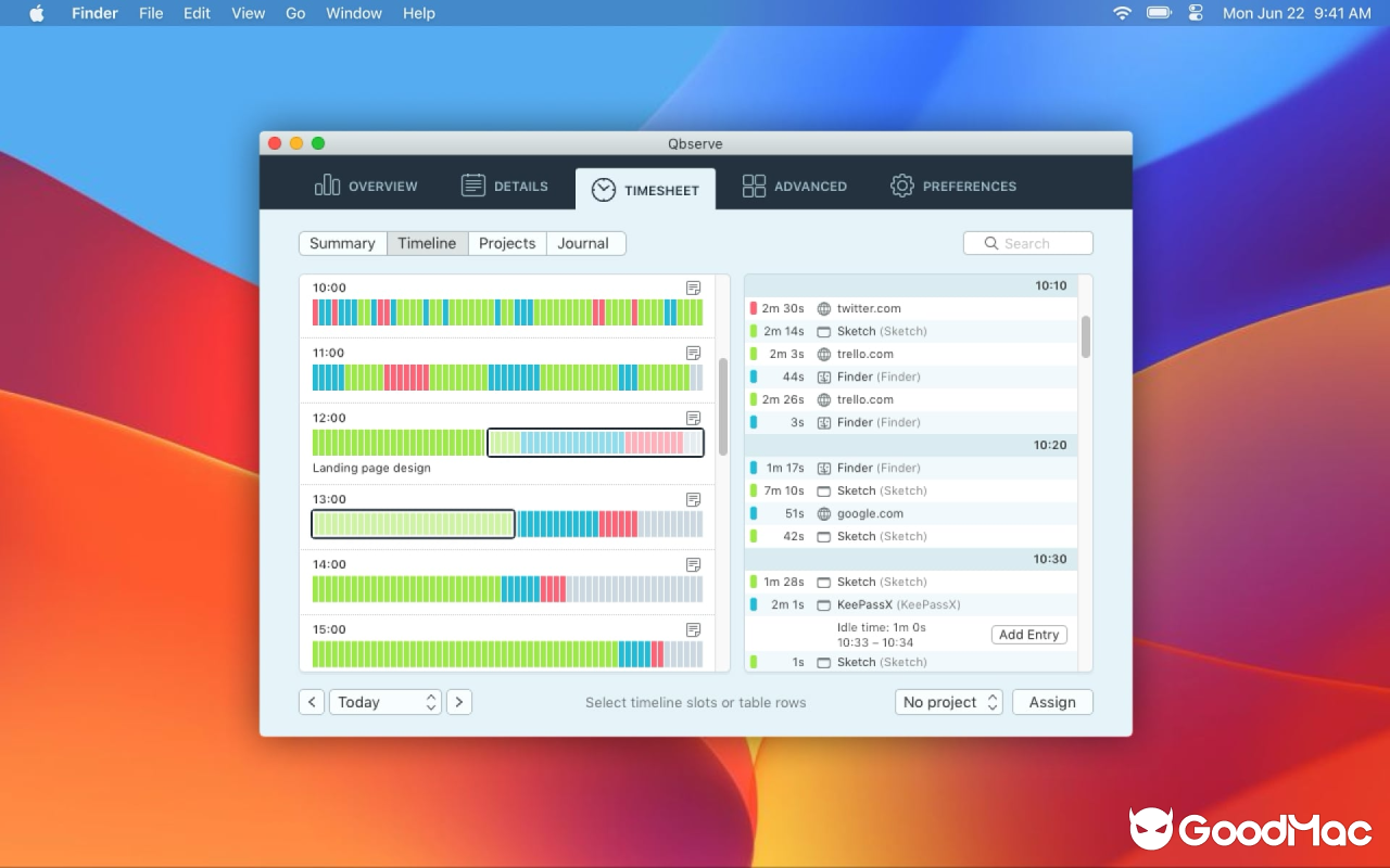 Qbserve v1.91 截图