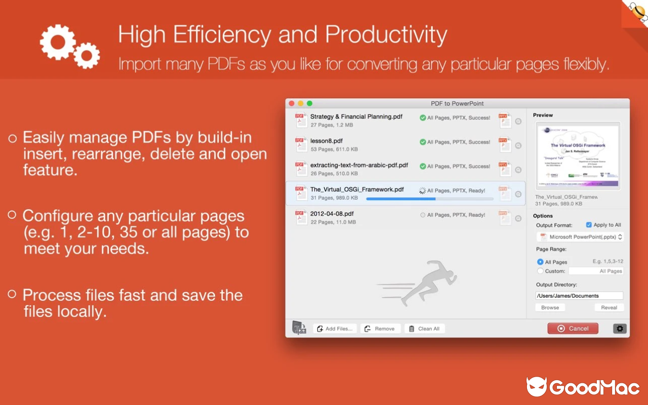 PDF to PowerPoint - Flyingbee v10.2.4 截图