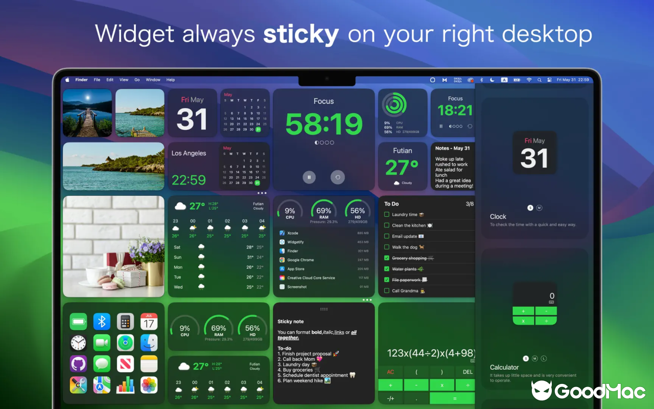 Widgetify v4.30 截图