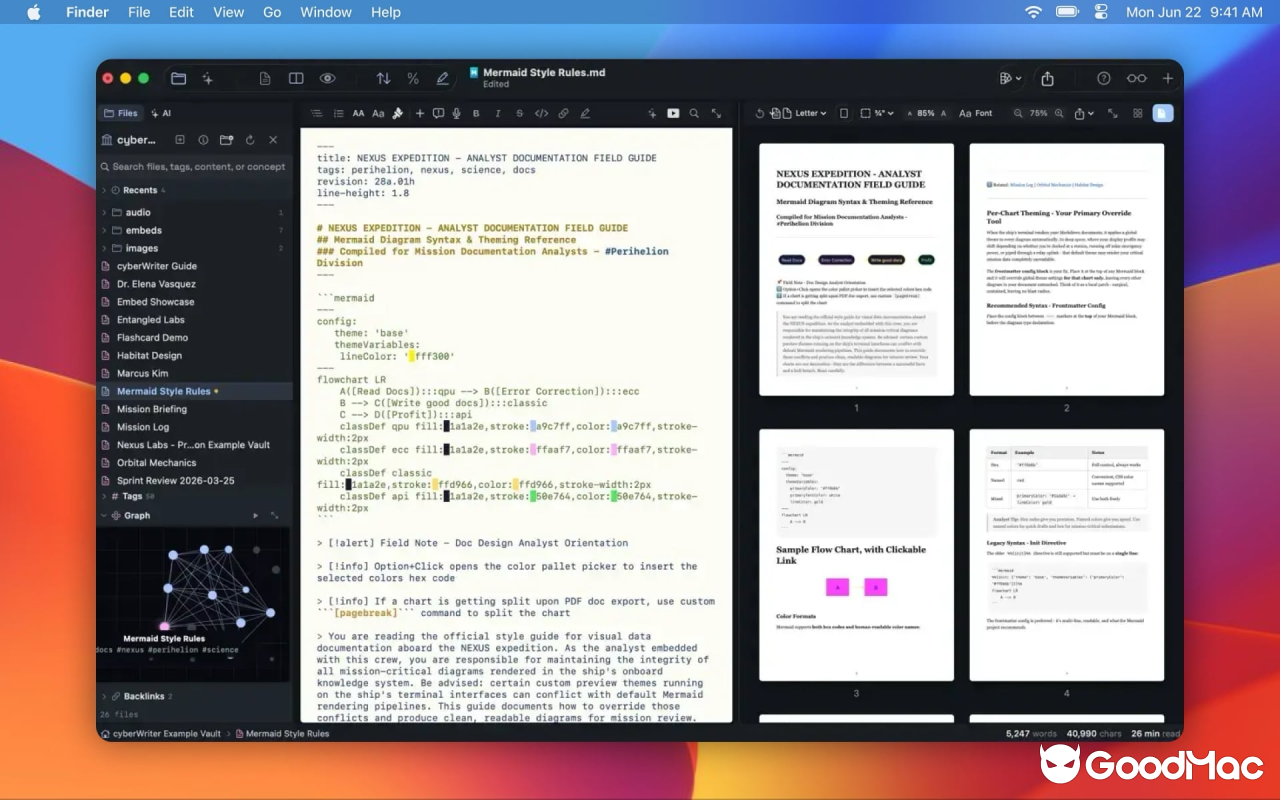 cyberWriter v3.0 截图