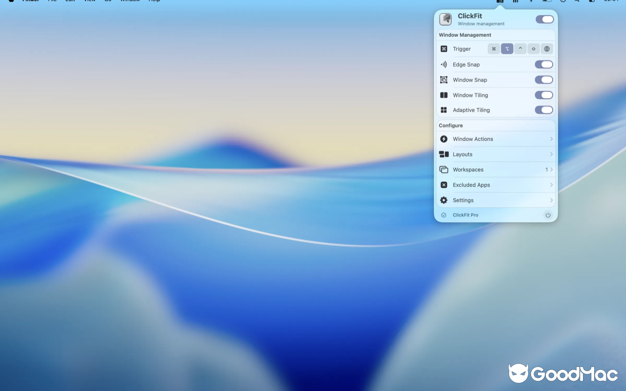 ClickFit v1.5.2 截图