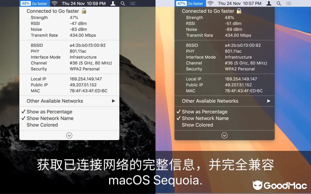WiFi Signal Strength: Wifiry v2.8 截图
