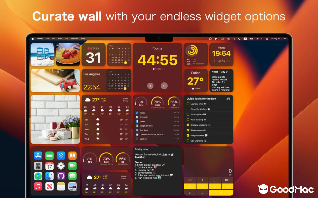 Widgetify v4.30 截图