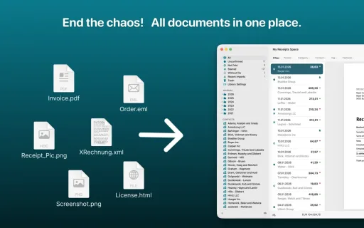 Receipts Space 3.6