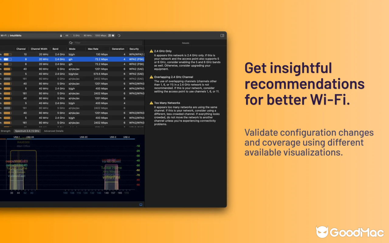 WiFi Explorer: Scanner v3.6.6 截图