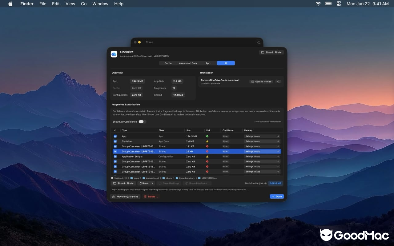Trace v1.1.5 截图