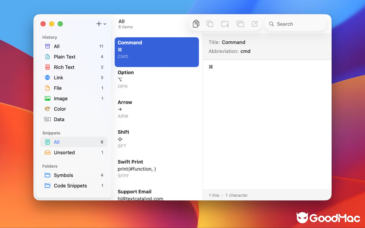 Text Catalyst v1.2 截图