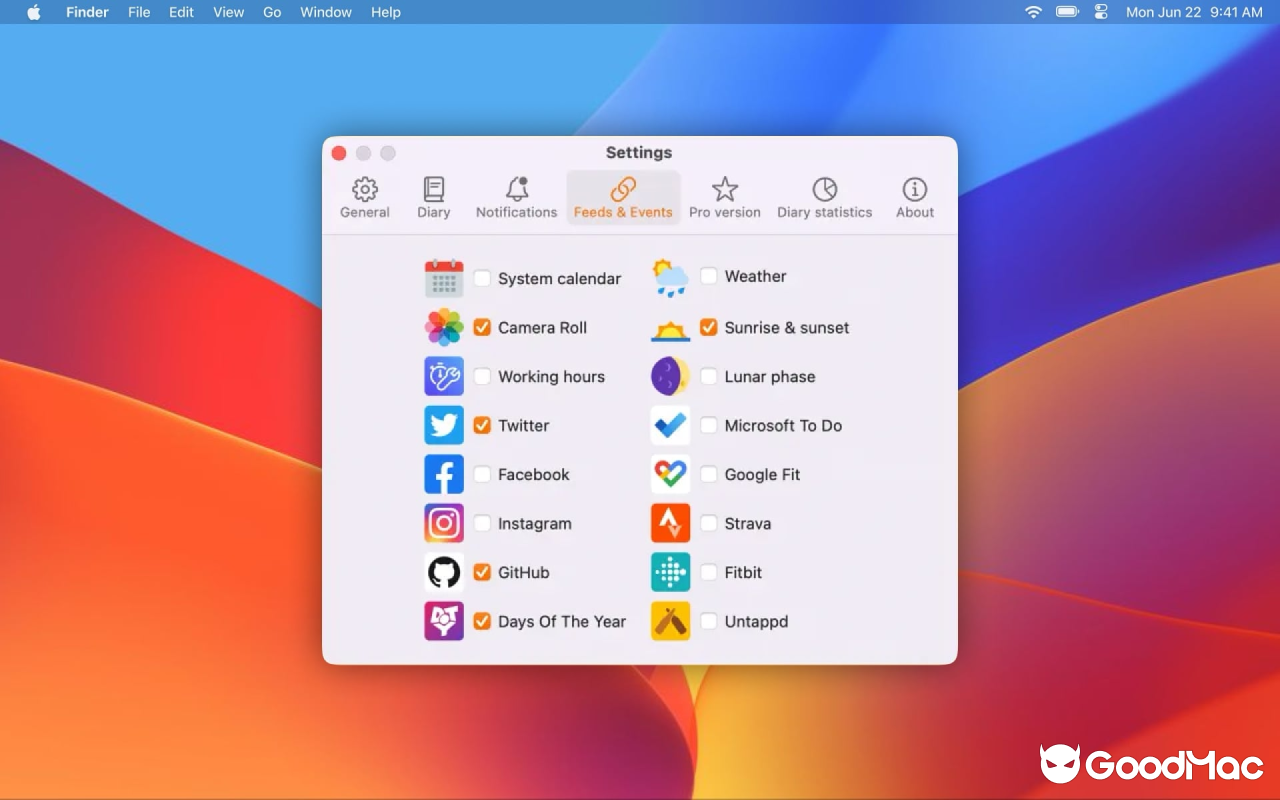 Diarium v3.3.2 截图
