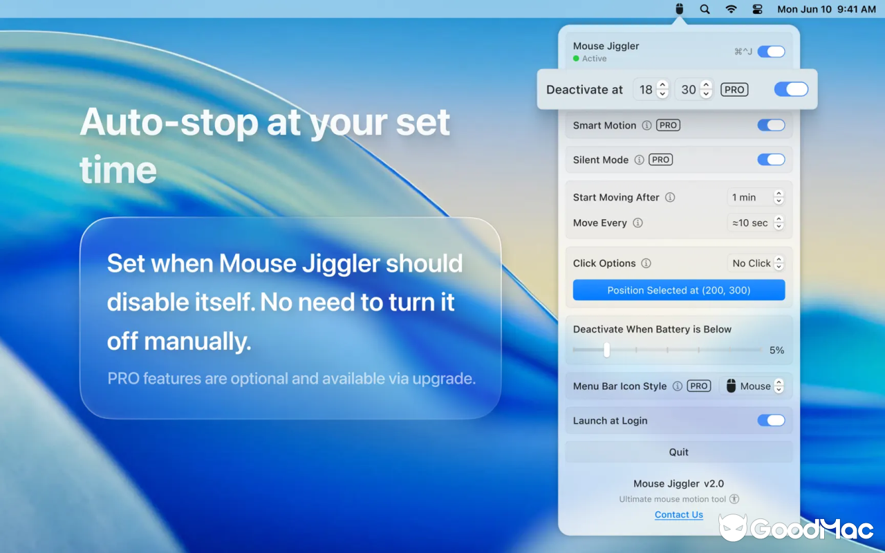 Mouse Jiggler – Mouse Mover v2.7 截图