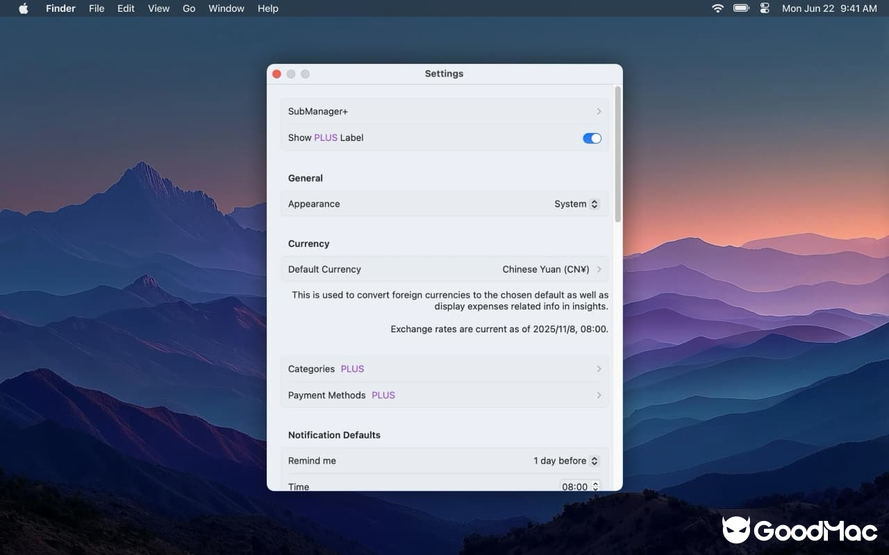 SubManager v1.7.10 截图