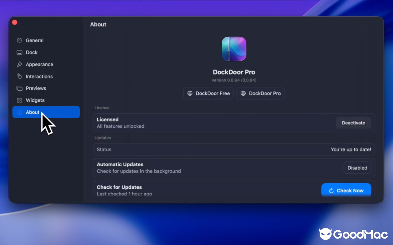 DockDoor Pro v0.0.105 截图
