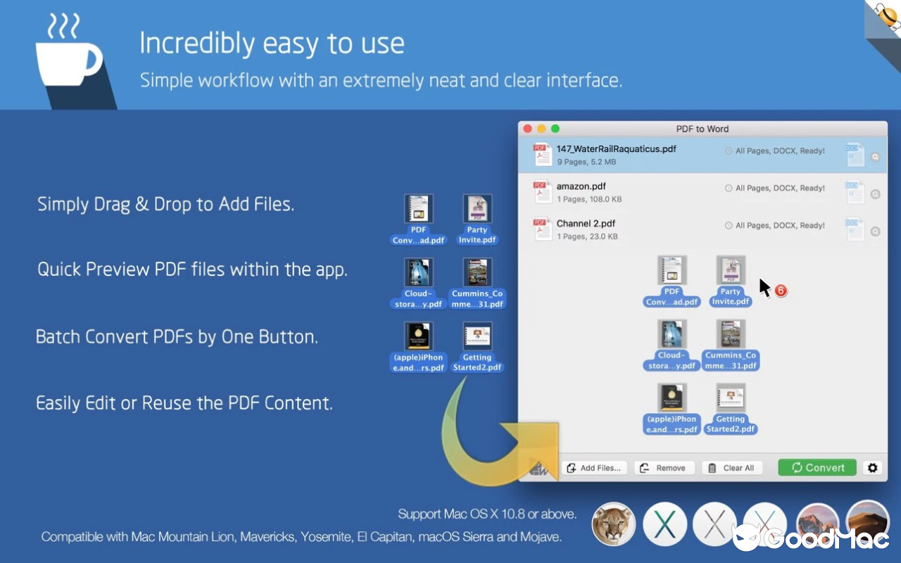 PDF to Word - Flyingbee v10.2.2 截图