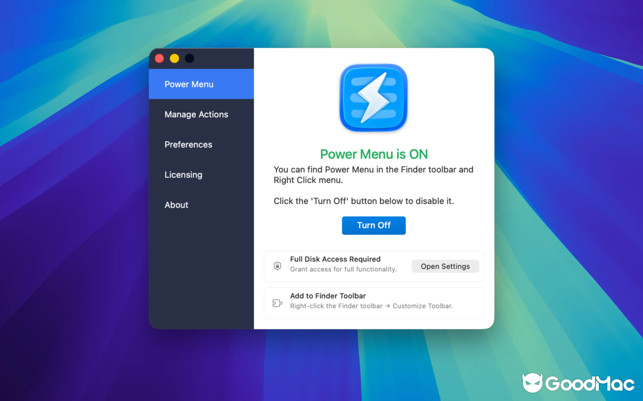 Power Menu v1.22 截图