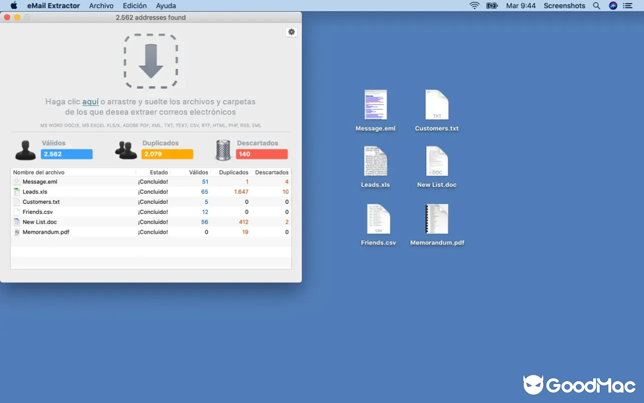 eMail Extractor v3.9.1 截图
