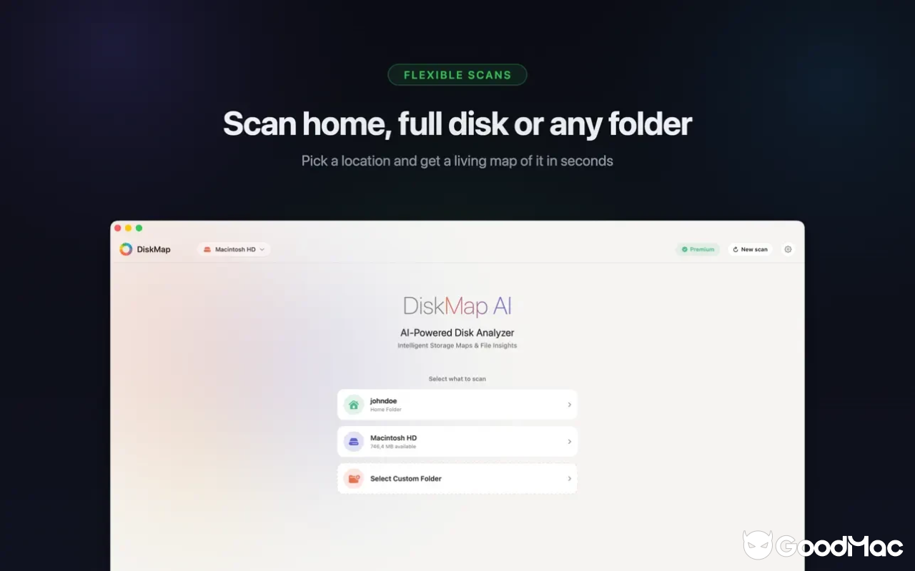 DiskMap Al: Find Large Files v3.1 截图