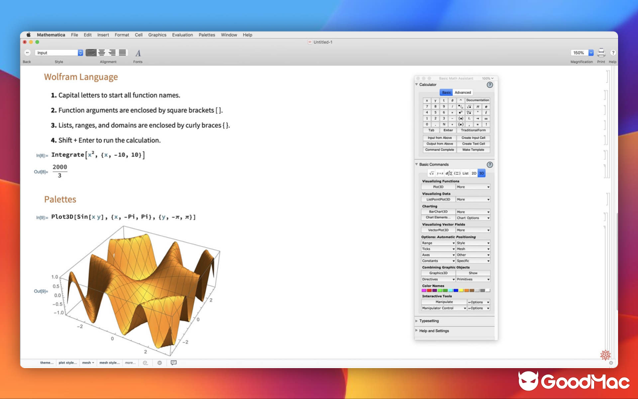 Wolfram Mathematica v14.3.0 截图