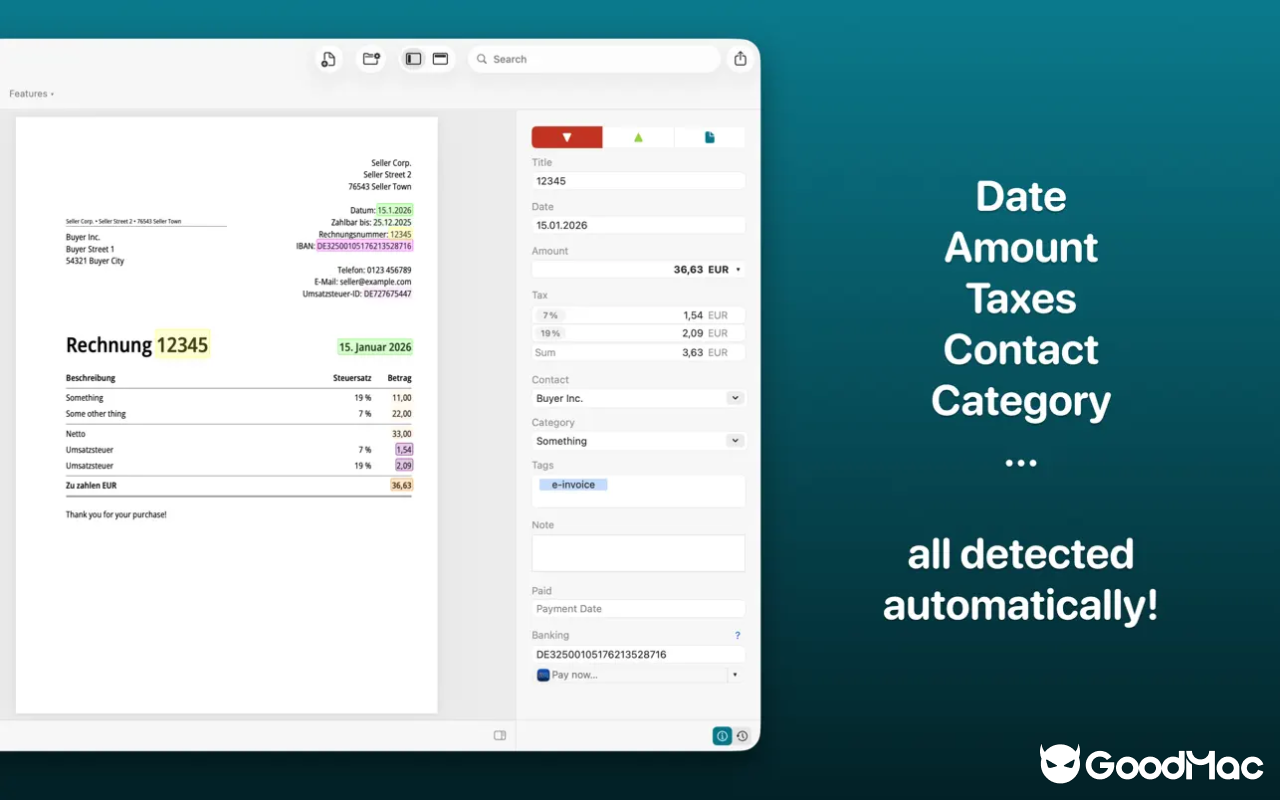 Receipts Space v3.6 截图