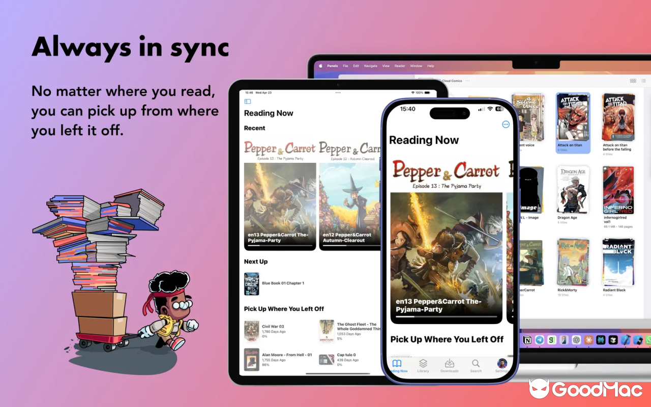 Panels – Comic Reader v3.12.2 截图