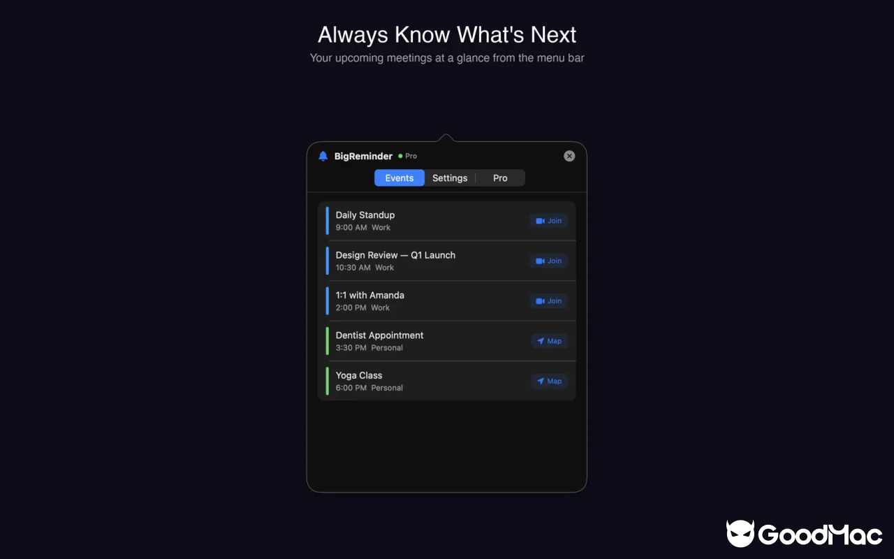 BigReminder v1.4.0 截图