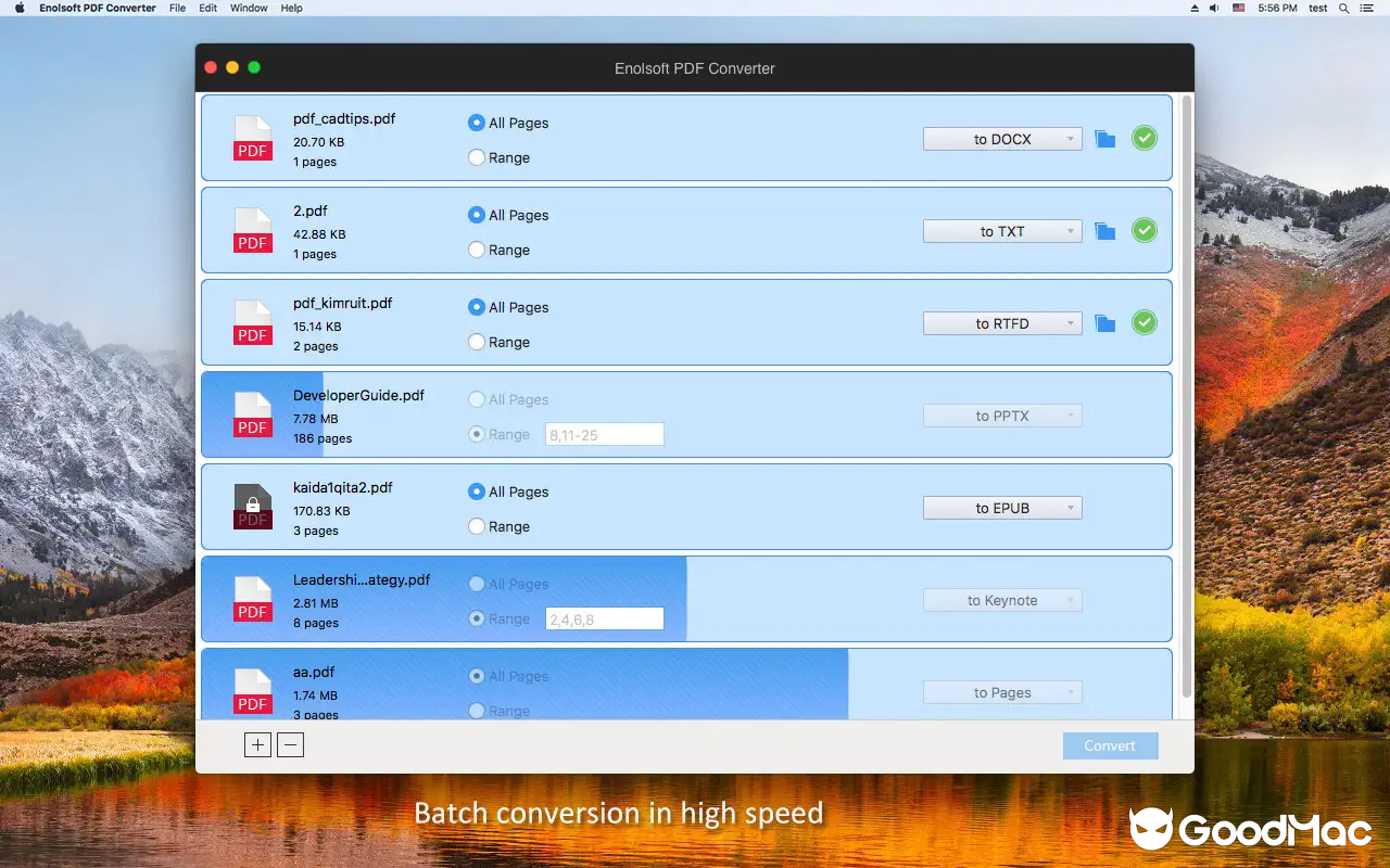 Enolsoft PDF Converter with OCR v7.2.0 截图