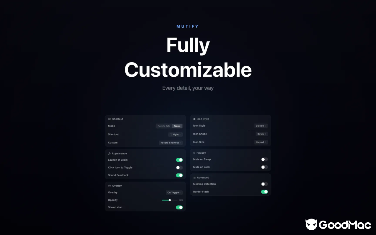 Mutify v4.8 截图
