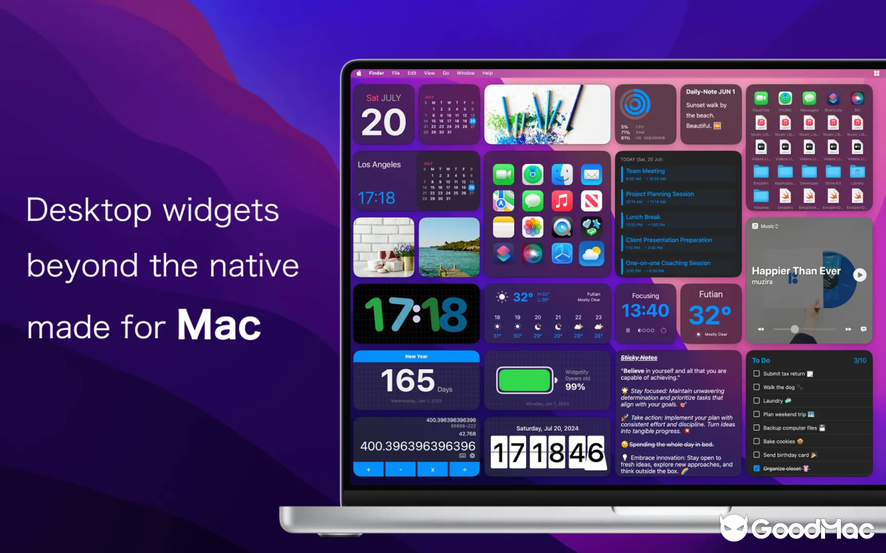 Widgetify v4.30 截图