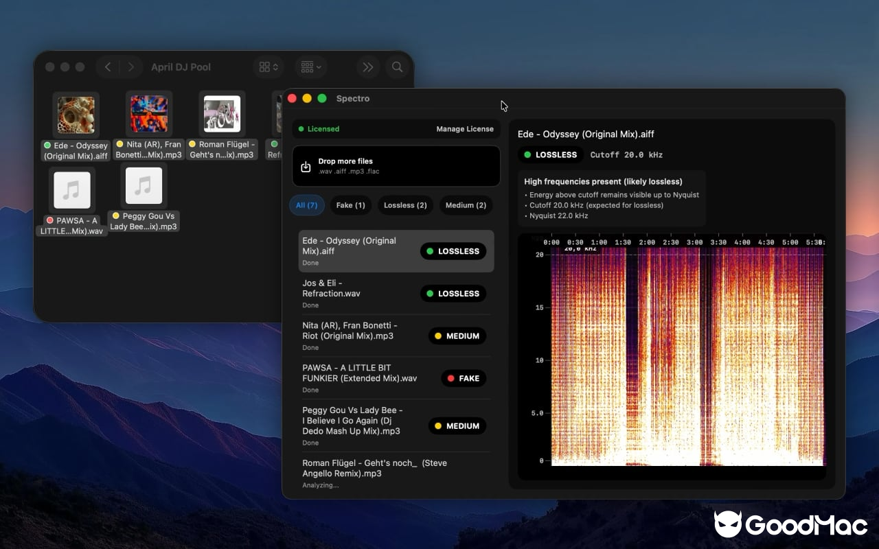 Spectro v1.1.0 截图
