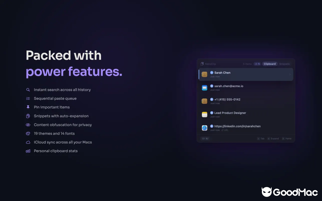 NanoClip v1.1.2 截图