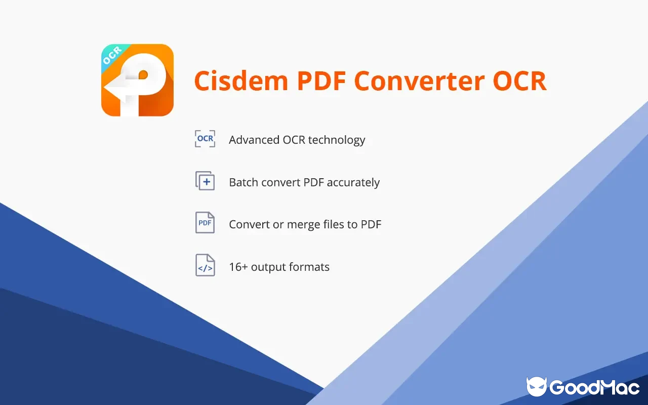 Cisdem PDF Converter OCR v9.7.0 截图