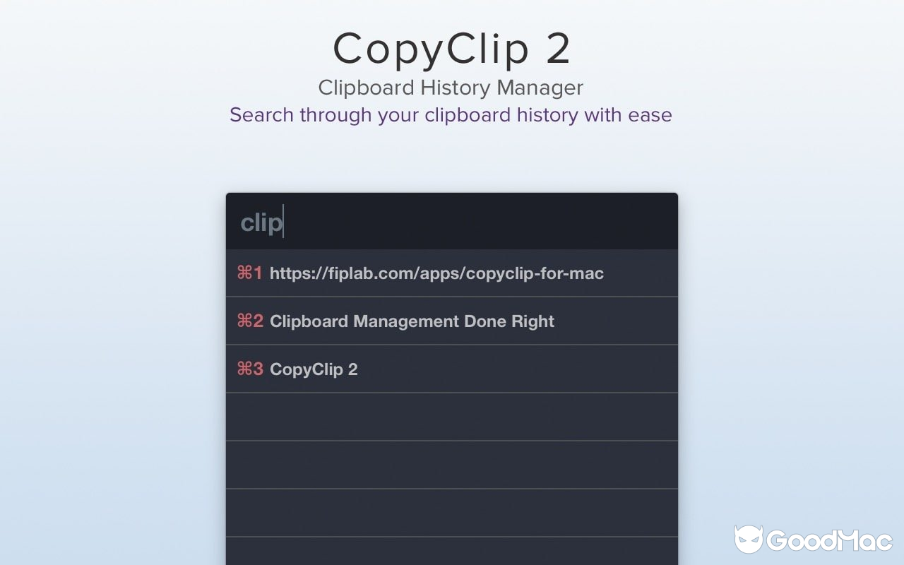 CopyClip 2 v3.988 截图