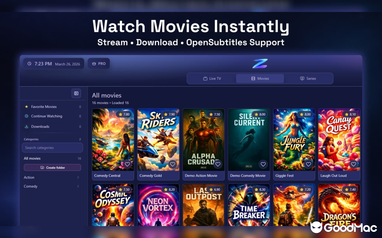 IPTV Player Zero v1.7.91 截图