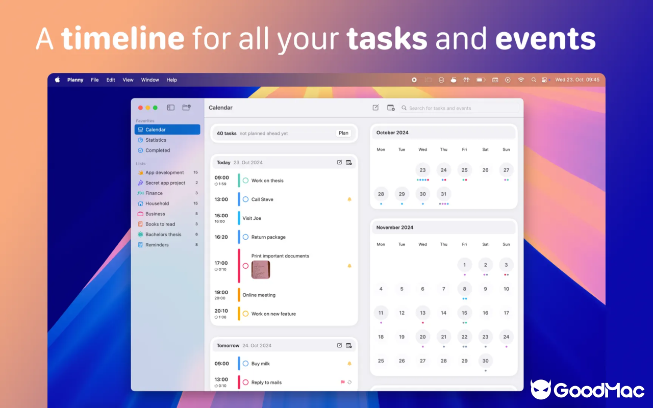 Planny X v26.0.3 截图