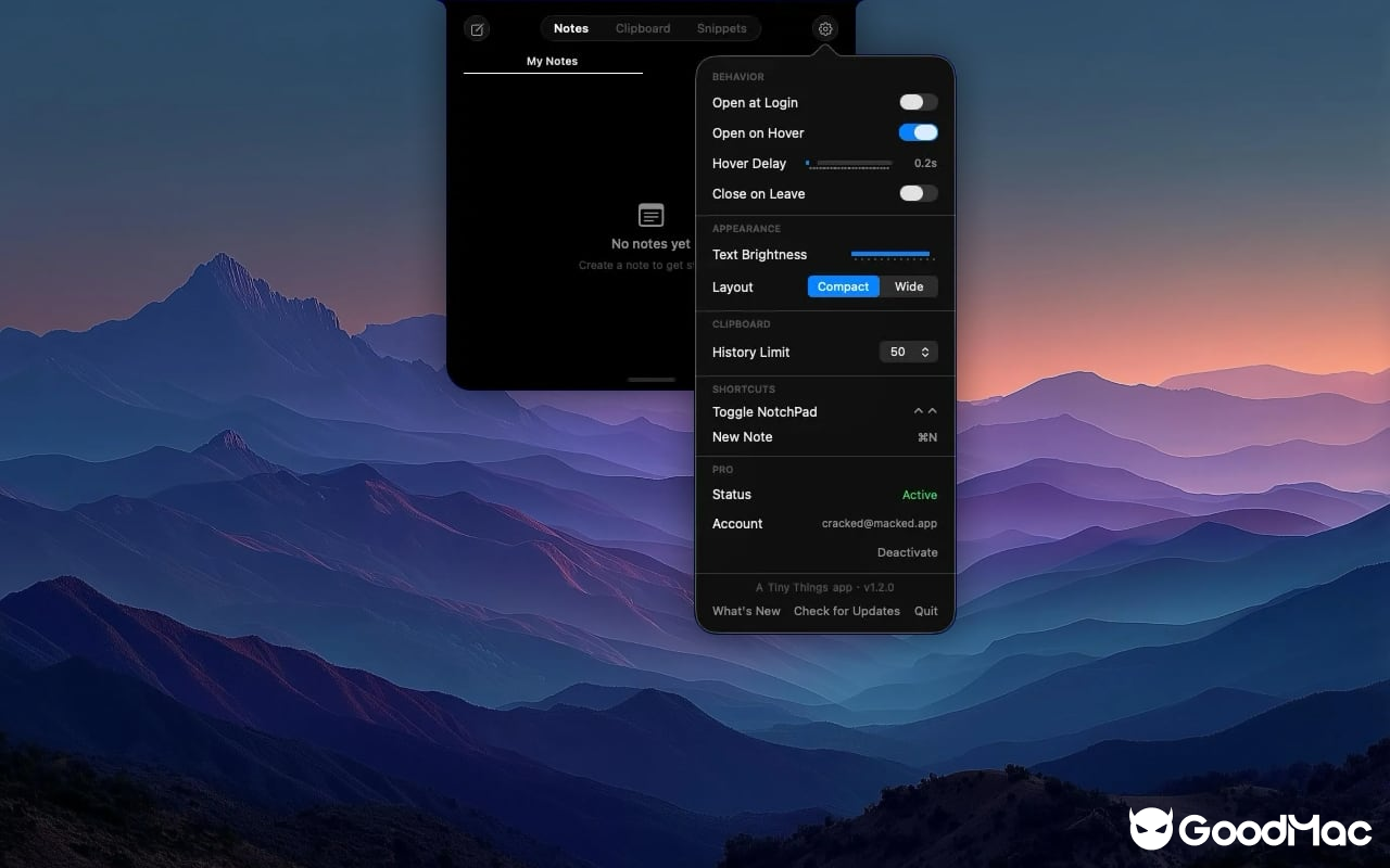 NotchPad v1.3.0 截图