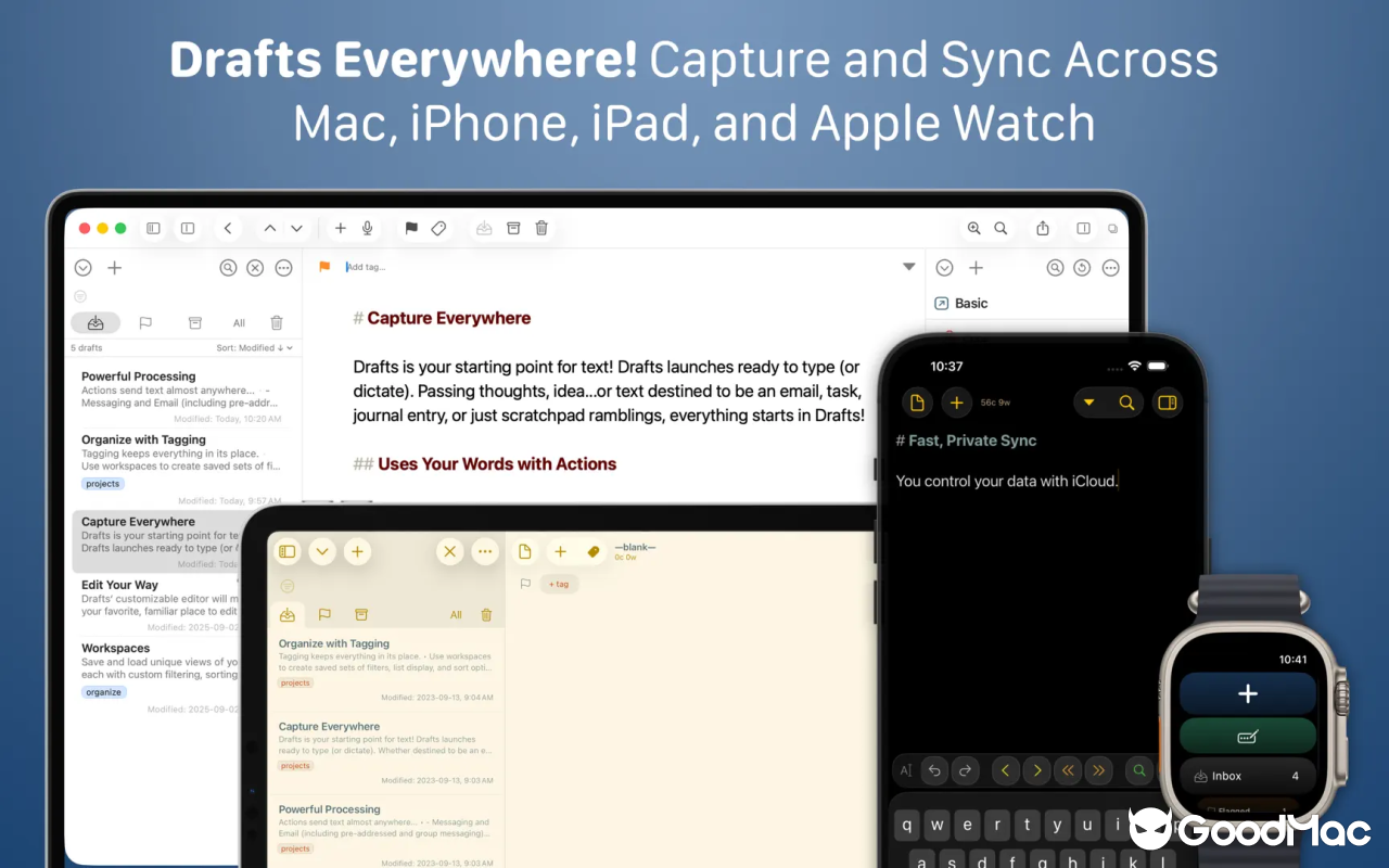 Drafts v52.0 截图
