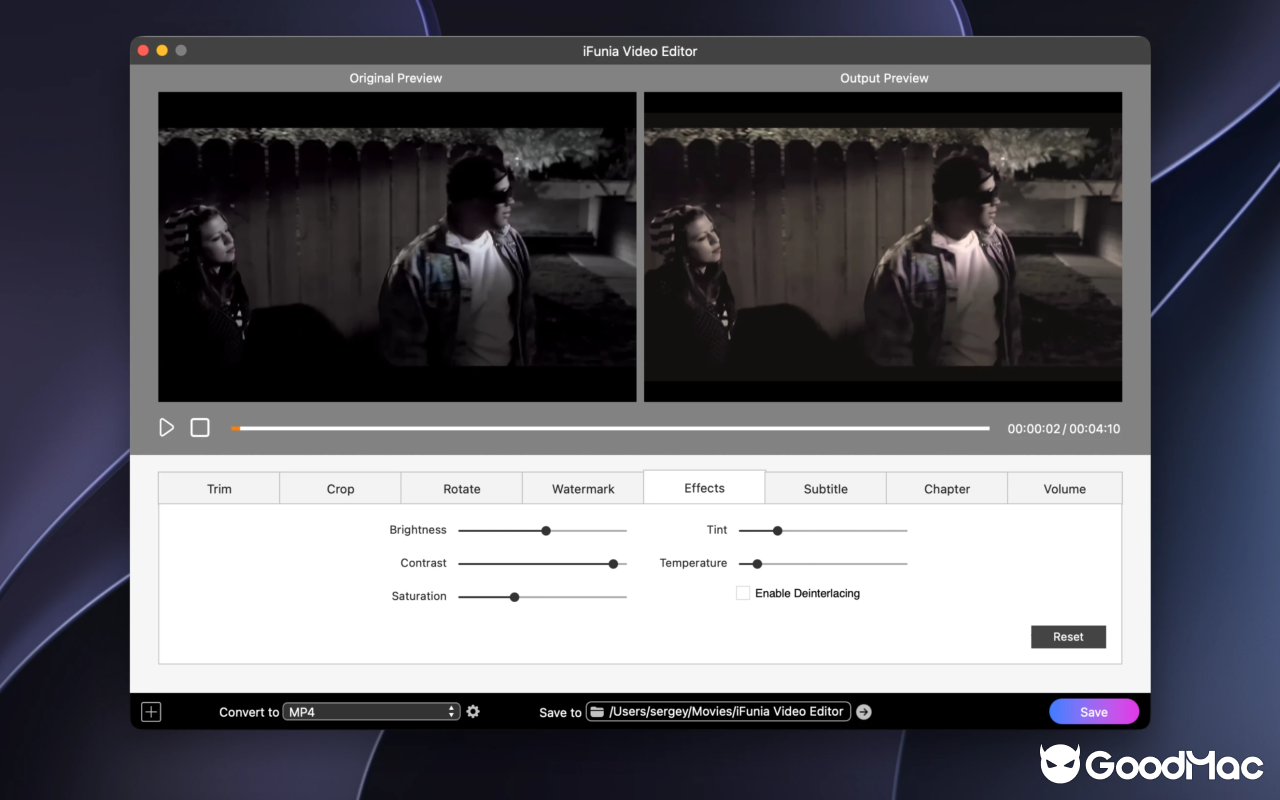 iFunia Video Editor v4.2.0 截图