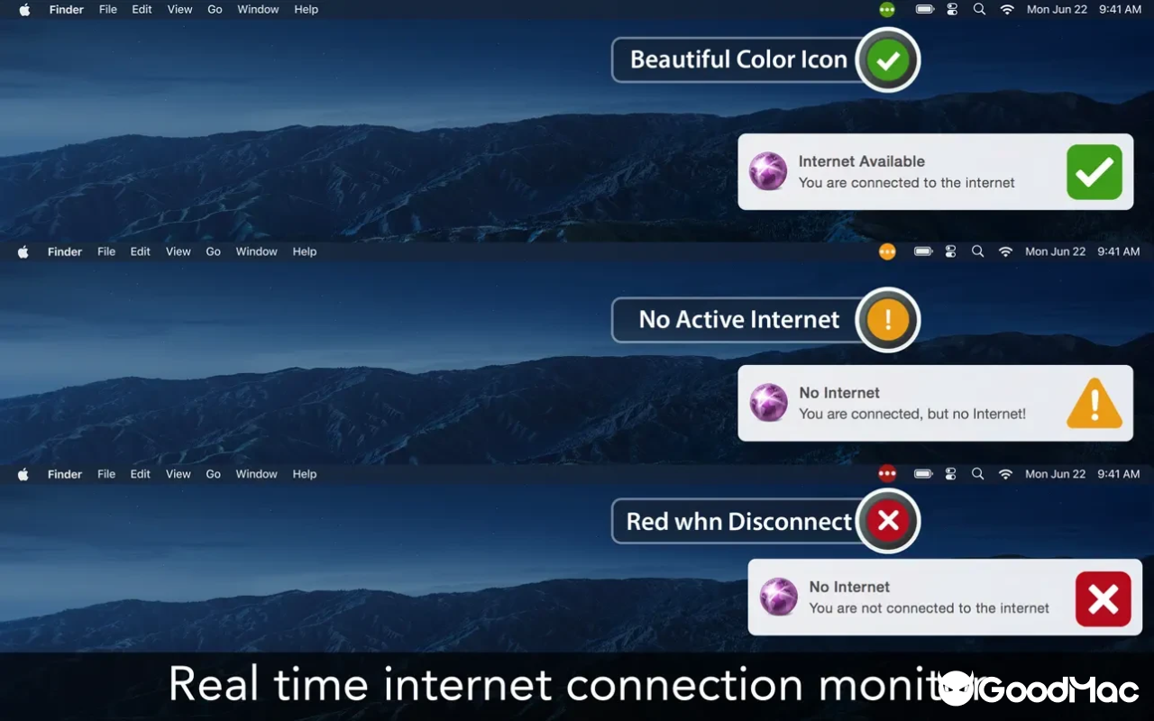 Internet Status - iOn v5.9 MAS 截图
