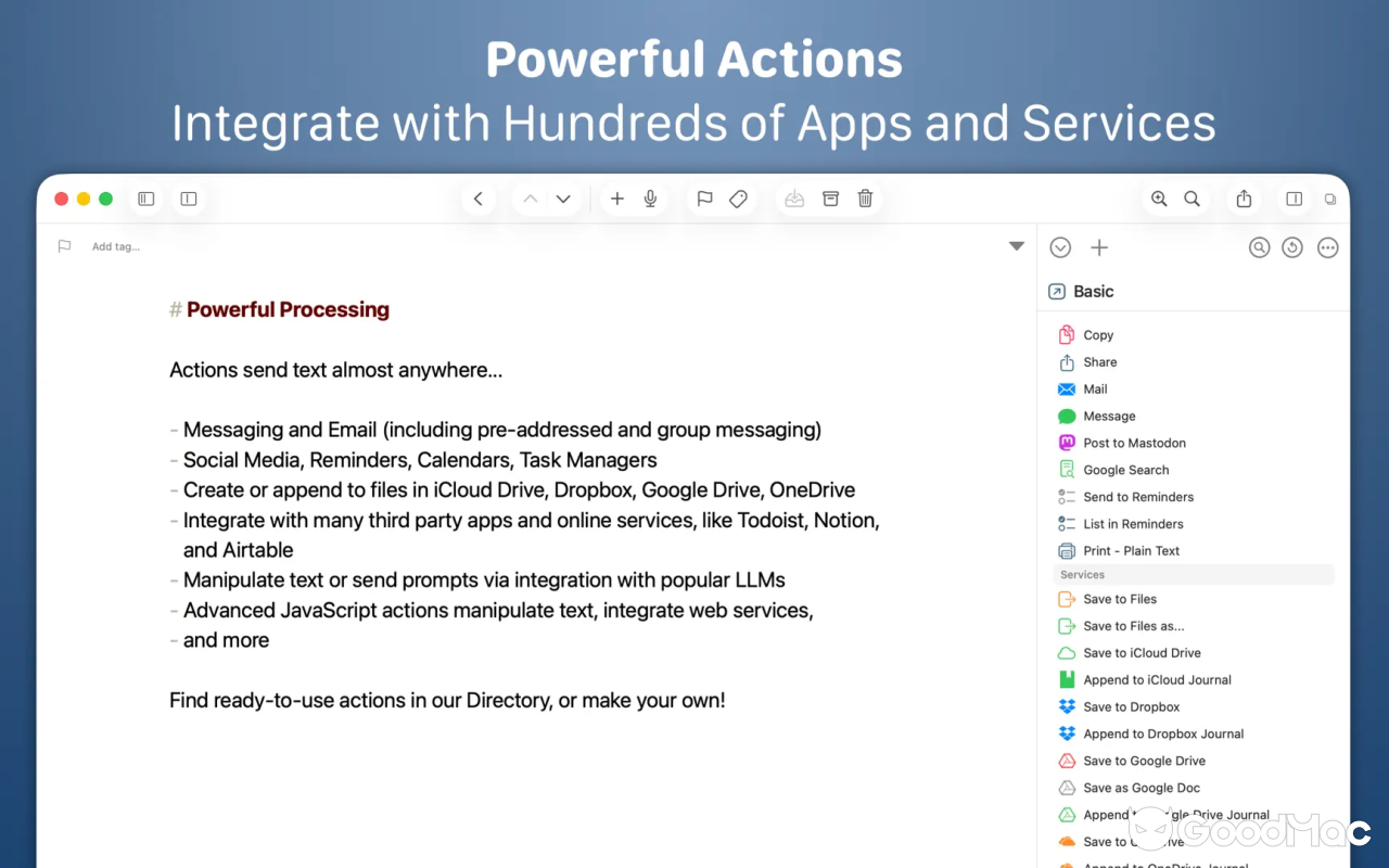 Drafts v52.0 截图
