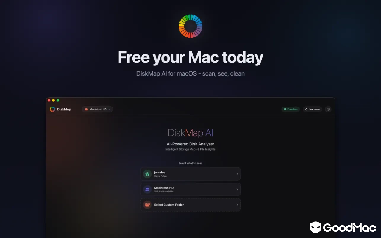 DiskMap Al: Find Large Files v3.1 截图