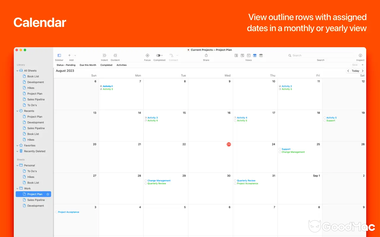 SheetPlanner v5.2.1 截图