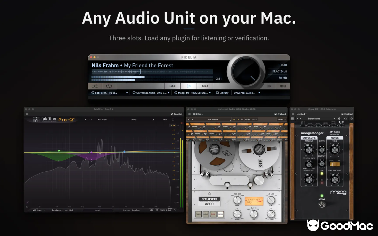 Audiofile Engineering Fidelia v2.7.1 MAS 截图