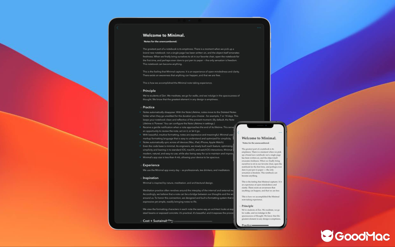 Minimal v1.24 截图