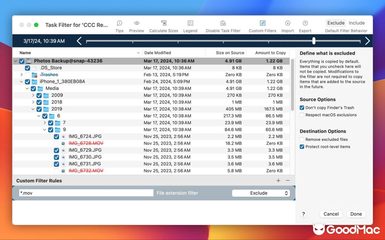Carbon Copy Cloner v7.1.5.8335 截图