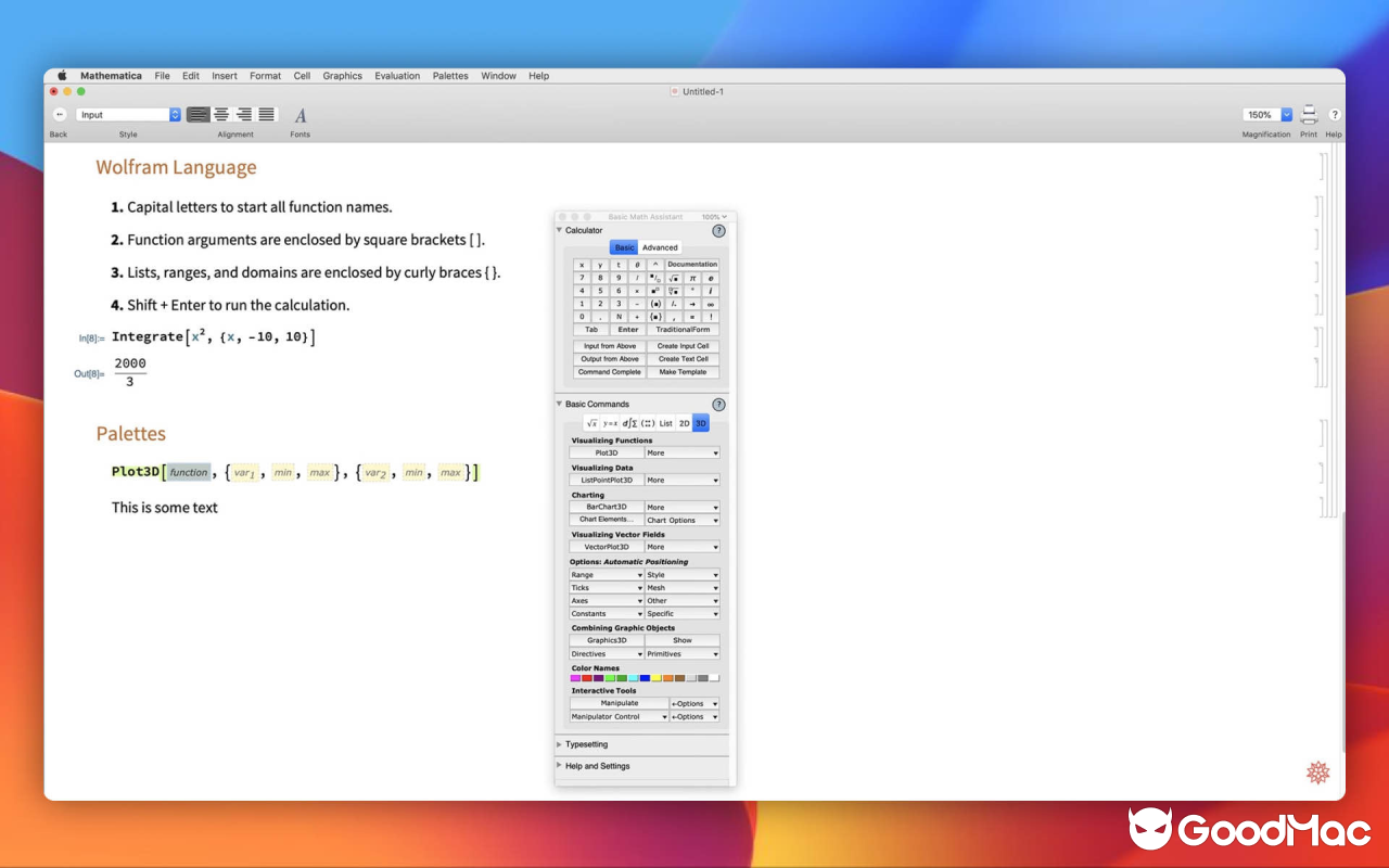 Wolfram Mathematica v14.3.0 截图