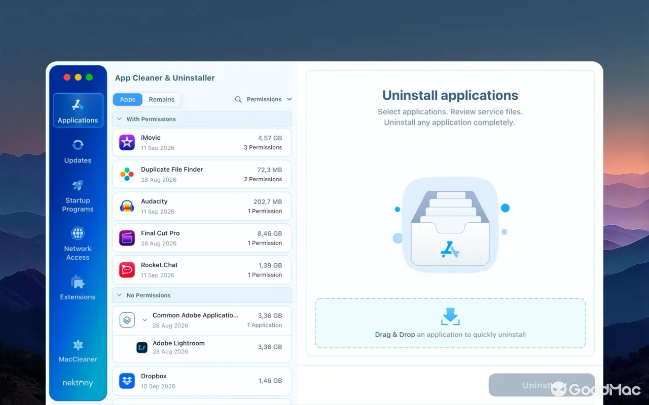 App Cleaner & Uninstaller Pro 10.0 截图