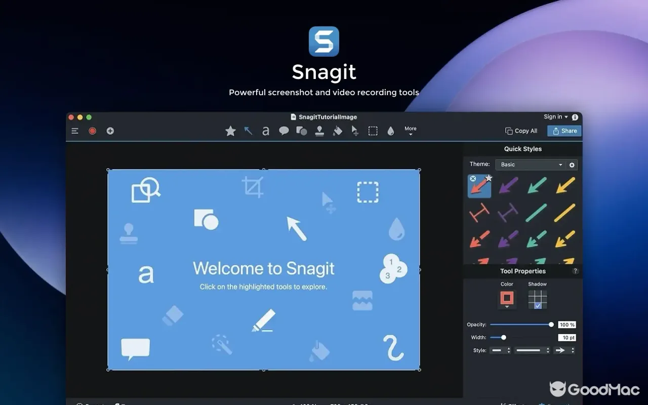 Snagit 2026.4.2 截图