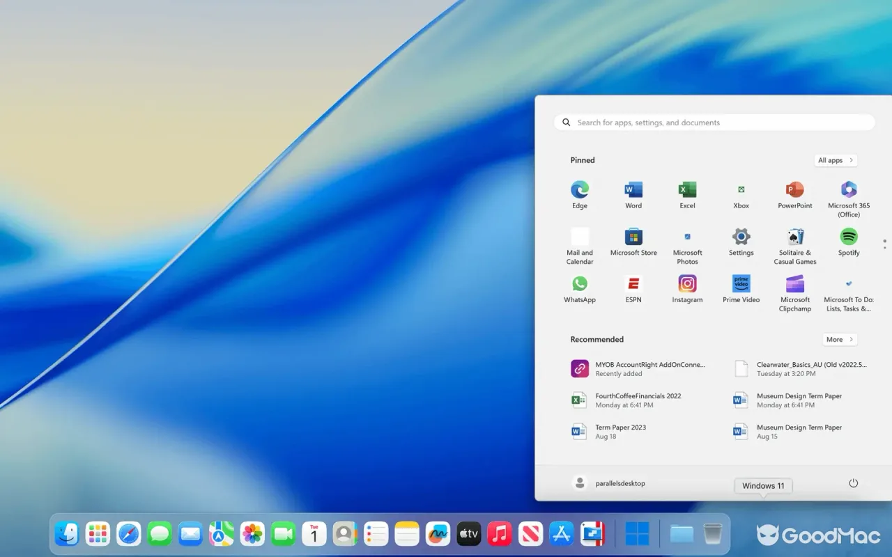 Parallels Desktop 27.1.0-58747 Beta 截图