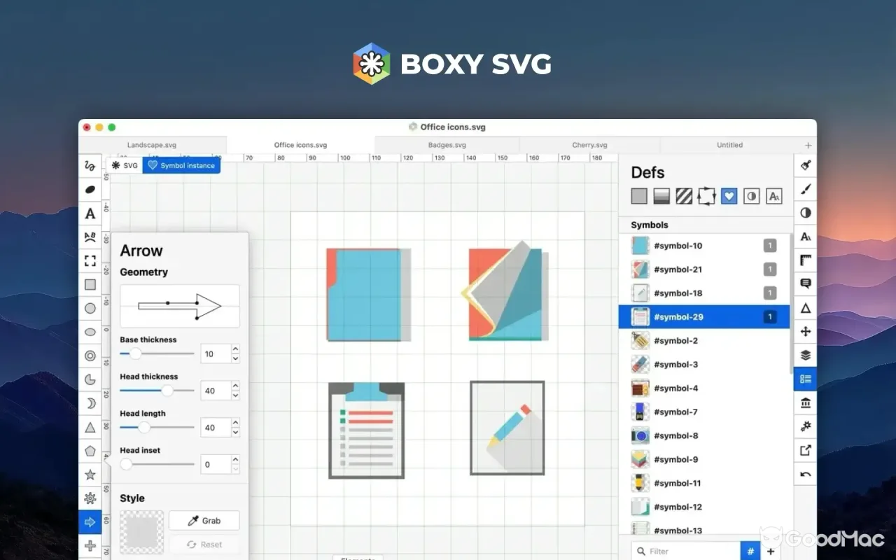 Boxy SVG 4.114.1 MAS 截图