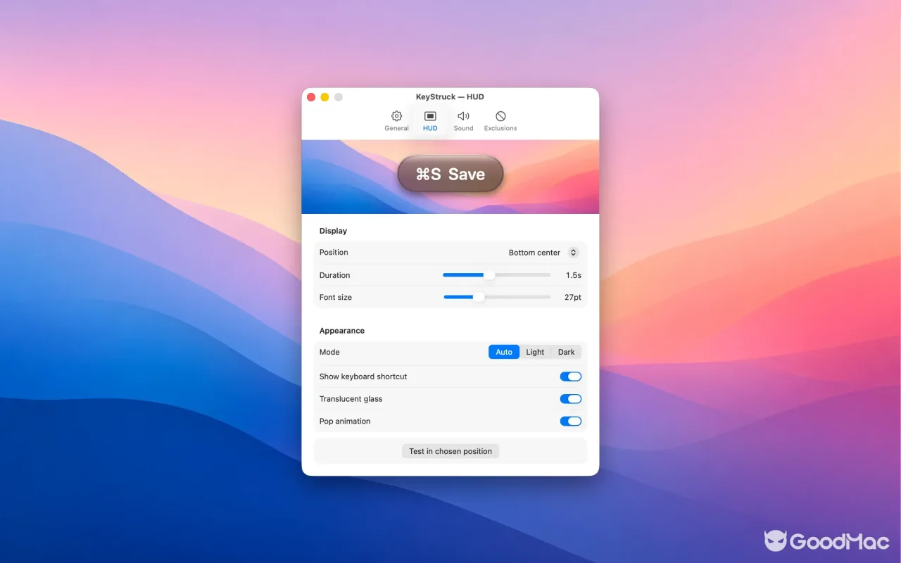 KeyStruck 1.3.1 截图